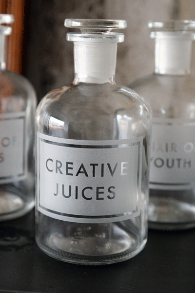 creativity in a bottle