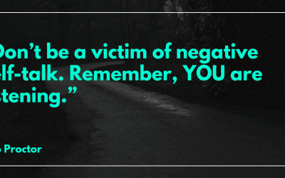 ‘Negative self-talk can be very damaging if you want to be creative’