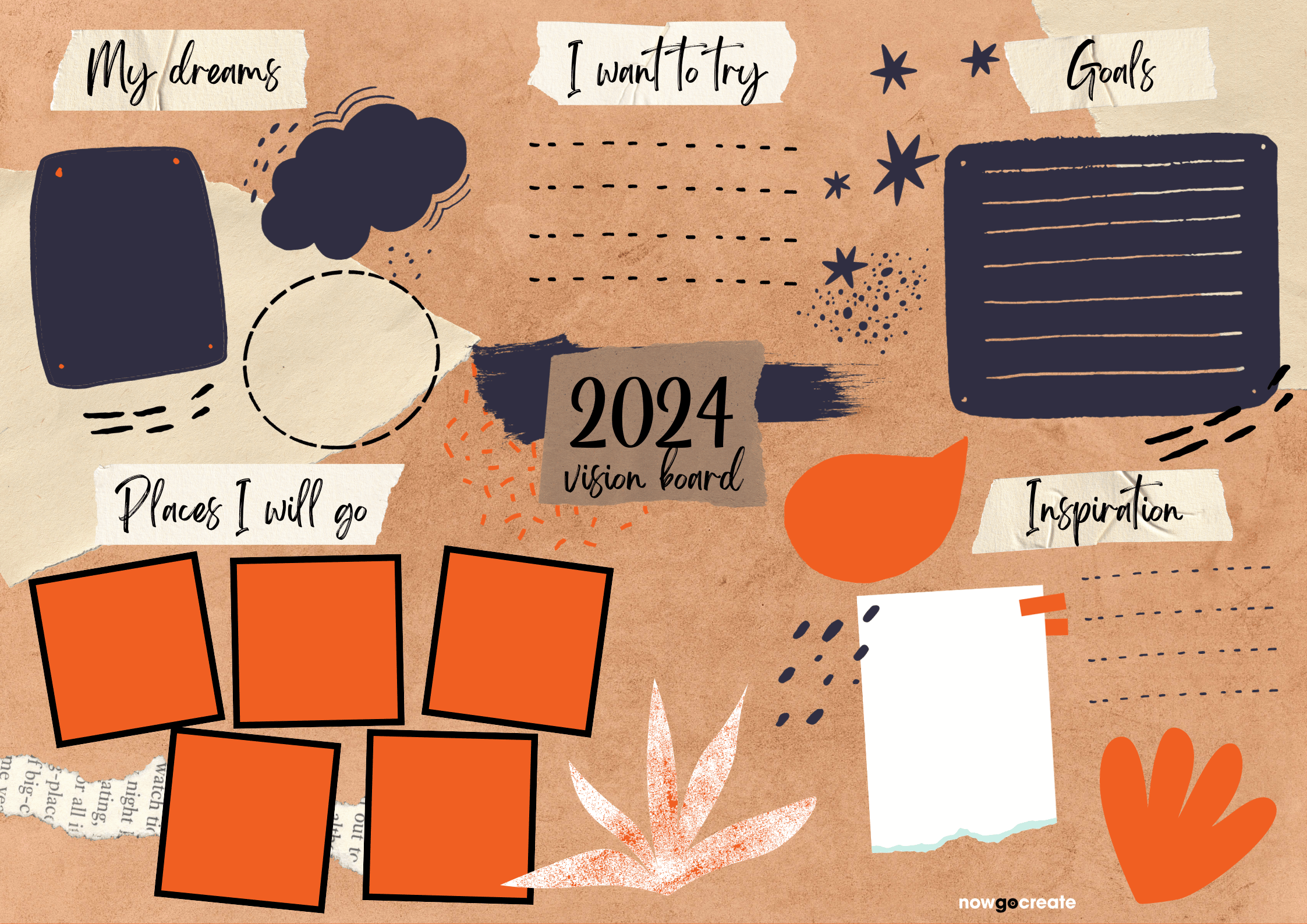 how to make a vision board