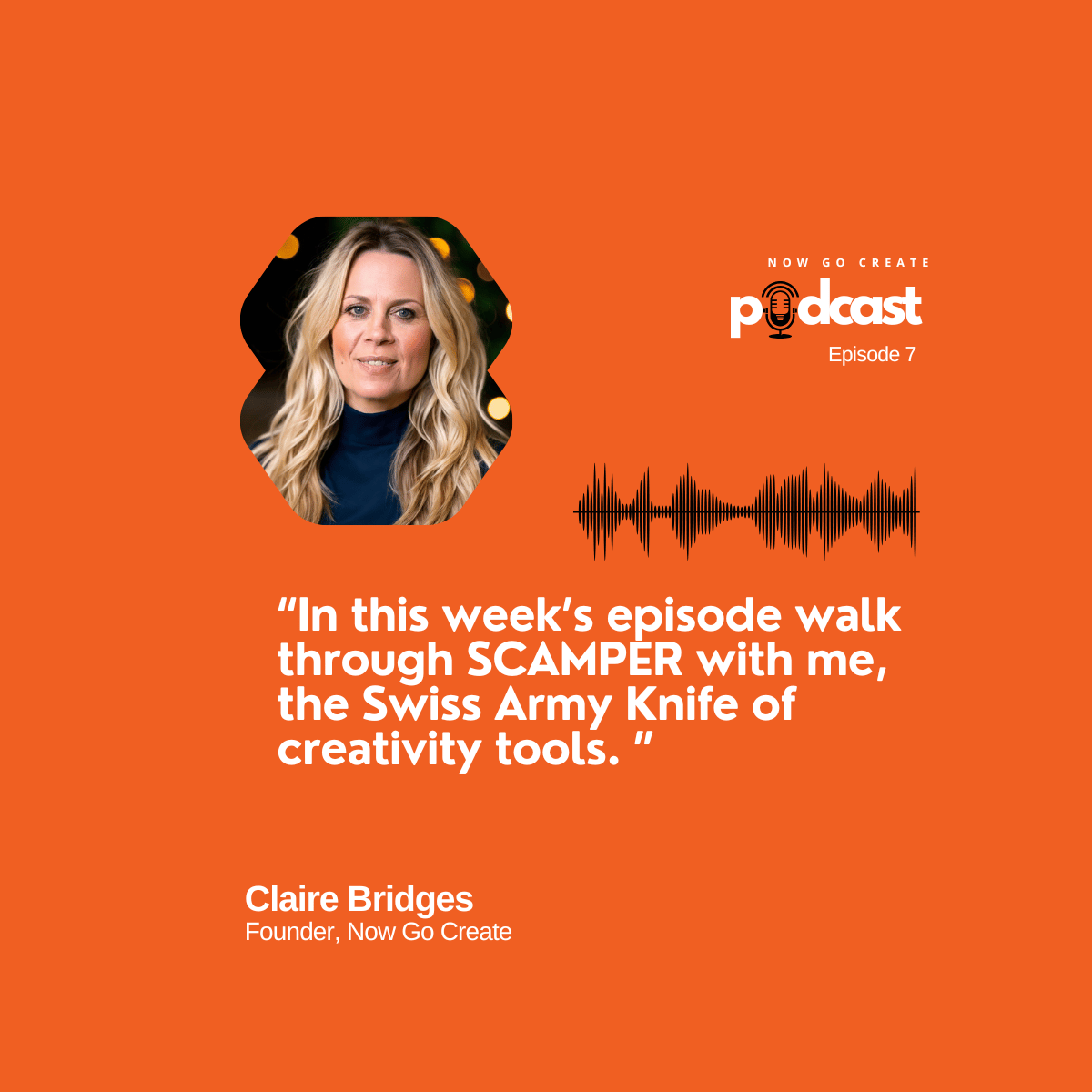 Claire Bridges Now Go Create