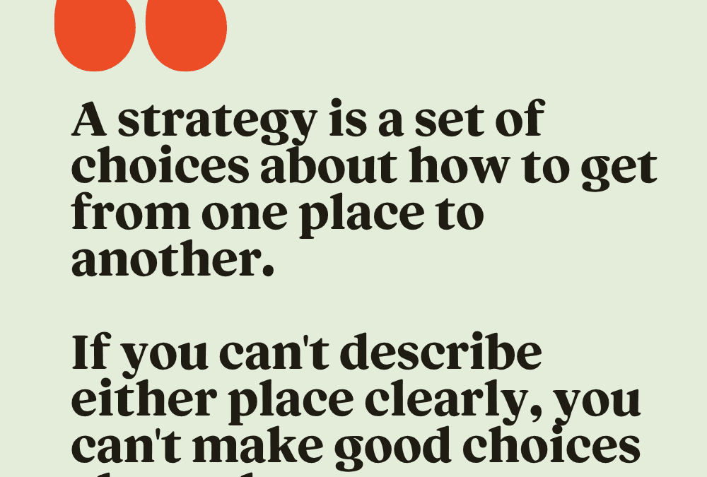 How to review a comms strategy when the brief is vague