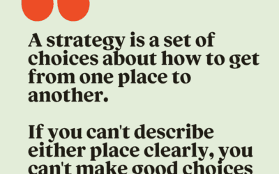 How to review a comms strategy when the brief is vague